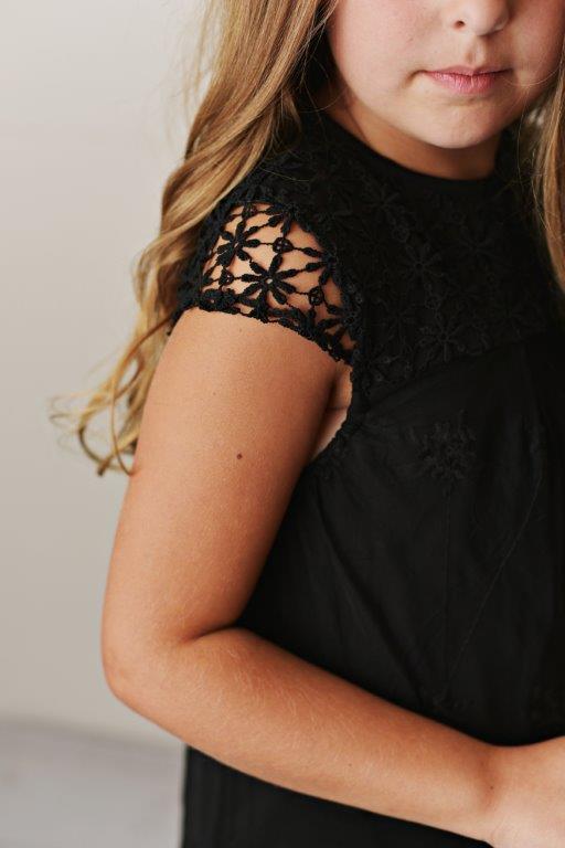 Lace Dress - Black
